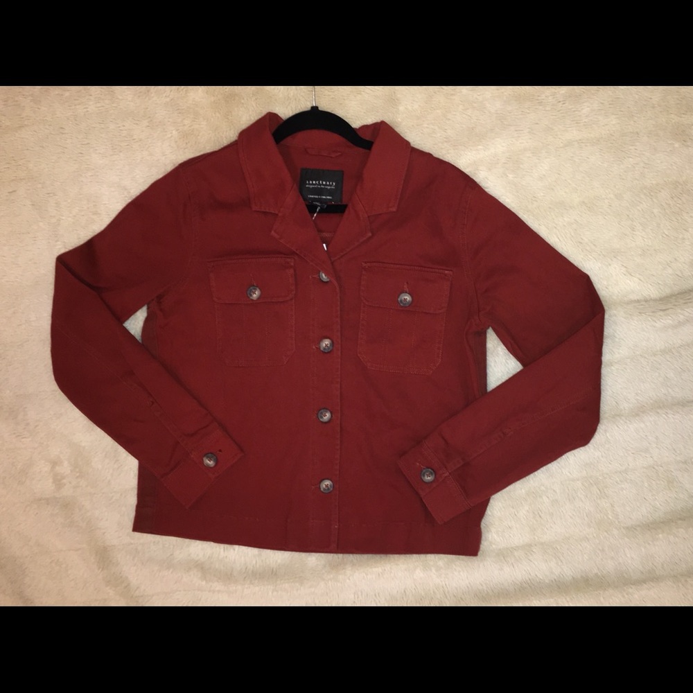 Sanctuary Clothing 2 Pocket “Shaket”- Ruset Rust - Picture 2 of 7